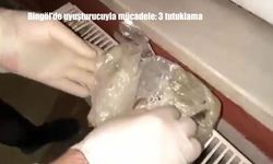 Bingöl’de uyuşturucuyla mücadele: 3 tutuklama
