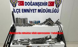 Malatya’da ruhsatsız silah operasyonu: 1 tutuklama