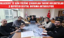 Malazgirt'teki kazılarda ortaya çıkarılan buluntular 3 boyutlu dijital ortama taşınıyor