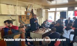 Pasinler MHP'den "Hayırlı Günler Komşum" ziyareti