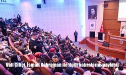 Vali Çiftçi, İsmail Kahraman ile ilgili hatıralarını paylaştı