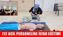 Muş'ta 112 personeline kritik "İLYAD" eğitimi başarıyla tamamlandı