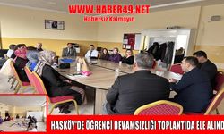 Kaymakam Güney, devamsızlık gündemiyle lisede!