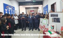 İbrahim Hakkı Kubilay İmam Hatip Ortaokulu Öğrencilerinden “Gazze” Temalı Anlamlı Sergi