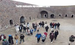 Aziziye Tabyaları’nda Tarihle İç İçe Ders