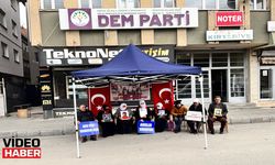 Muş'ta evlat nöbeti sürüyor: "Barış oldu, geri dönün!"