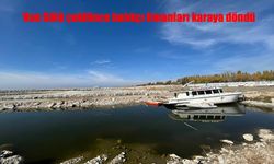 İklim Krizi Van Gölü’nü Vurdu: Limanlar Kullanılamaz Hale Geldi