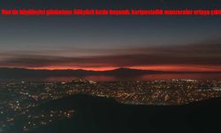 Van Gölü Üzerinde Muhteşem Gün Batımı: Kızıl Tonlar Hayran Bıraktı