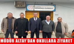 Muş İl Milli Eğitim Müdürü Altay, Karaağaçlı okullarını ziyaret etti