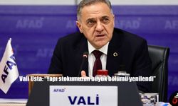 Vali Usta: "Yapı stokumuzun büyük bölümü yenilendi"