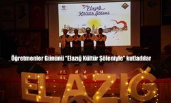Öğretmenler Gününü "Elazığ Kültür Şöleniyle" kutladılar