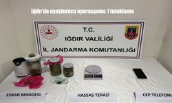 Iğdır’da uyuşturucu operasyonu: 1 tutuklama