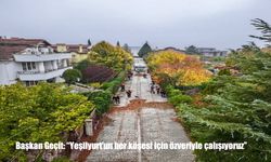 Başkan Geçit: “Yeşilyurt’un Her Noktasında Özveriyle Çalışıyoruz”