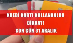 Kredi kartı sahipleri için kritik uyarı: Puanlarınız bir anda sıfırlanabilir