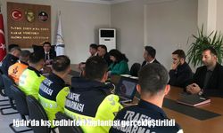 Iğdır'da kış tedbirleri toplantısı gerçekleştirildi