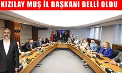 Türk Kızılayı Muş şubesinin yeni başkanı belli oldu