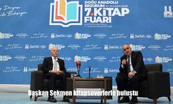 Başkan Sekmen kitapseverlerle buluştu