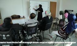 Engelsiz Yaşam Merkezi'nde dezavantajlı bireyler sosyal ve kültürel faaliyetlerle destekleniyor