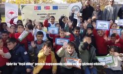 Iğdır'da "Yeşil diller" projesi kapsamında eğitim ve kuş gözlemi etkinliği