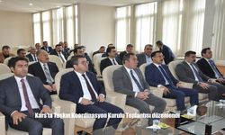 Kars’ta Taşkın Koordinasyon Kurulu Toplantısı düzenlendi