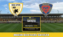 Muşspor-Mersin İdman Yurdu maçının biletlerinde flaş indirim!