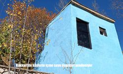 Hakkari’de köylerin içme suyu depoları yenileniyor