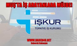 Muş'ta istihdam hamlesi: İŞKUR aracılığıyla 16 personel alınacak