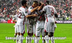 Samsunspor Avrupa sahnesinde yenilgisiz ilerliyor