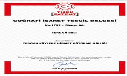 Tercan Balı Erzincan’ın 14. Coğrafi İşaretli ürünü oldu