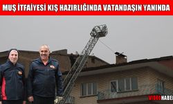 Muş İtfaiyesi'nden baca temizliği uyarısı