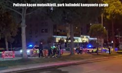 Polisin ‘dur’ ihtarına uymayan motosikletli park halindeki kamyonete çarptı: 1 ölü, 1 yaralı