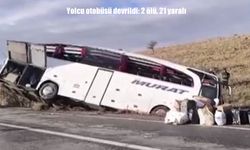 Kontrolden çıkan yolcu otobüsü devrildi: 2 ölü, 21 yaralı