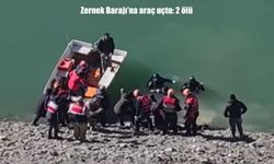 Van’da bir araç Zernek Barajı’na uçtu: 2 ölü