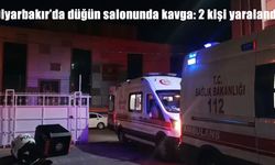 Diyarbakır’da düğün salonunda kavga: 2 kişi yaralandı