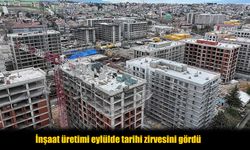 Eylül Ayında İnşaat Sektöründe Tüm Zamanların Rekoru Kırıldı