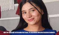 Ağrı’da ayçiçeği hasadında feci olay: 14 yaşındaki Nursefa hayatını kaybetti