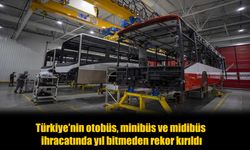 Türkiye Otobüs, Minibüs ve Midibüs İhracatında Rekor Kırdı