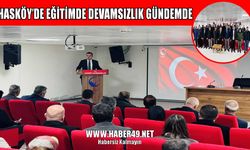Hasköy’de eğitim toplantısı: Devamsızlık sorunu ve çözüm yolları masaya yatırıldı