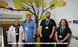 Elazığ Fethi Sekin Şehir Hastanesi’ne Çocuk Periton Diyalizi Ünitesi Açıldı