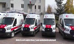Bitlis’in Acil Sağlık Filosuna 7 Yeni Ambulans Katıldı