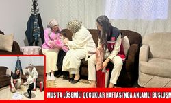 Muş’ta lösemi tedavisi gören küçük kıza moral ziyareti