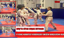 Muşlu genç karateciler siyah kuşak heyecanı yaşadı: 7 yıllık emek sınavda!