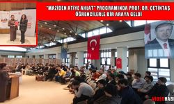 Ahlat'ta küreselleşme zirvesi: Prof. Dr. Edibe Sözen Çetintaş, gençlerle buluştu