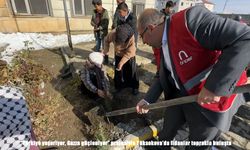 "Türkiye yeşeriyor, Gazze güçleniyor" projesiyle Yüksekova'da fidanlar toprakla buluştu