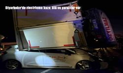 Diyarbakır’da zincirleme kaza: Ölü ve yaralılar var