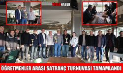 Muş’ta öğretmenler arası satranç turnuvasında dereceye girenler ödüllendirildi