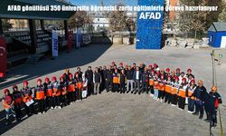 Geleceği kurtaracak ekip: 350 üniversite öğrencisi, zorlu eğitimlerle göreve hazırlanıyor