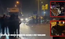 Ahlat’ta iki araç çarpıştı: 5 yaralı