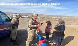 Jandarma kadına yönelik şiddeti önlemek için kapı kapı dolaşıyor