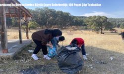 Sarıkamış’ta Öğrencilerden Büyük Çevre Seferberliği: 100 Poşet Çöp Topladılar